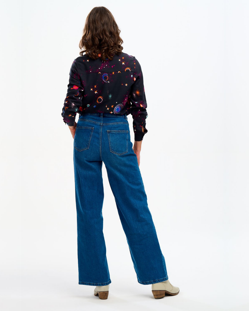 Catrina Colourful Universe Shirt by Sugarhill Brighton