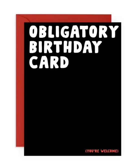 Obligatory Birthday Card - Central 23