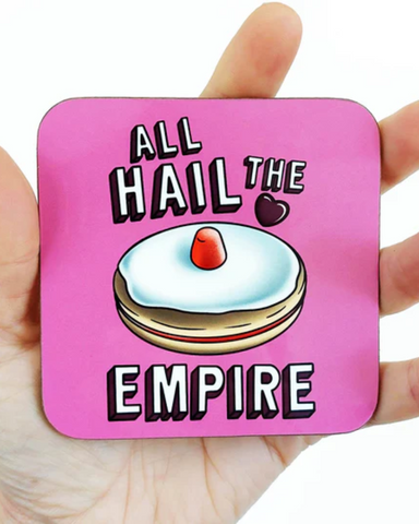 All Hail the Empire Biscuit Coaster
