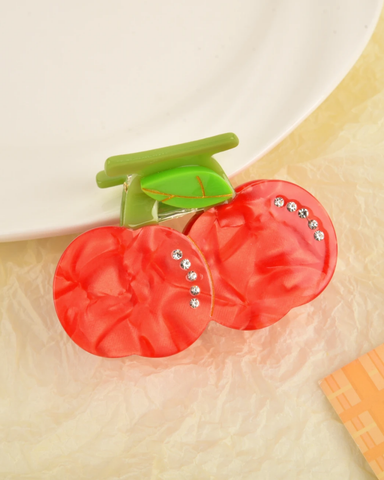 Cherry Berry Hair Claw