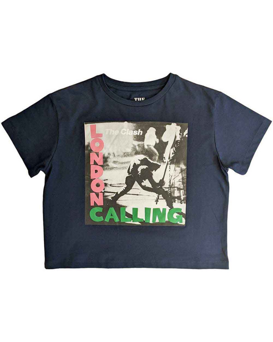 The Clash London Calling Crop Top