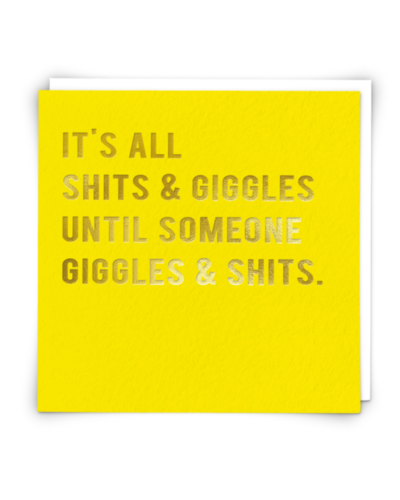 Shits and Giggles Card