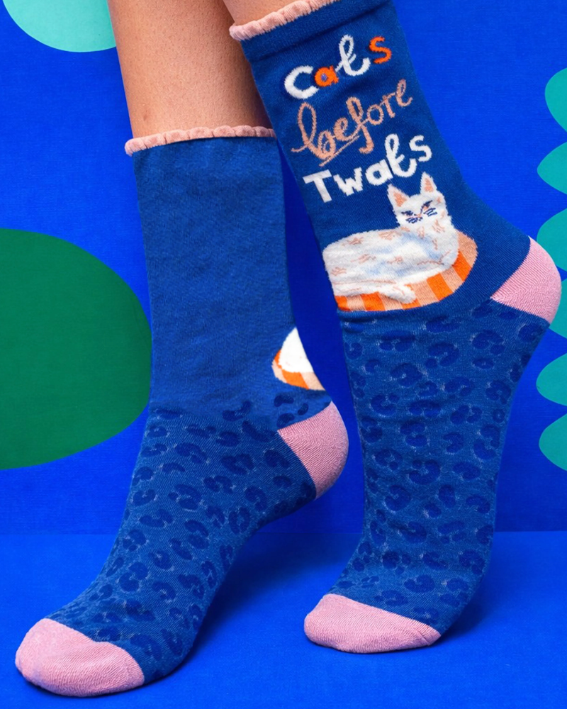 Cats Before Twats Crew Socks
