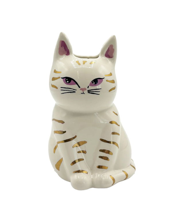 Catnip Cat Vase