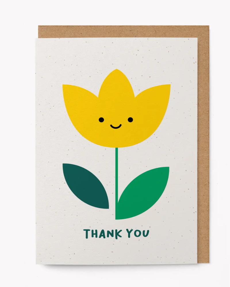 Thank You Daffodil Greeting Card