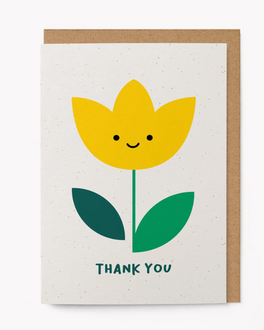 Thank You Daffodil Greeting Card