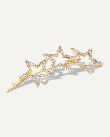 Kylie Crystal Star Hair Slide by D&X