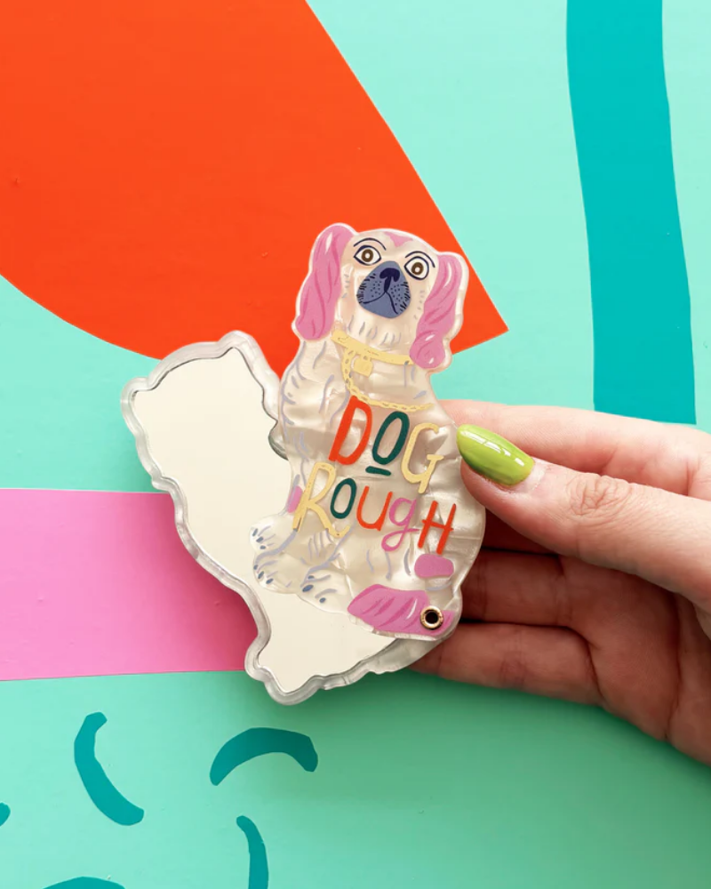 Dog House Dog Rough Wally Dug Compact Mirror