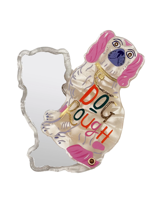 Dog House Dog Rough Wally Dug Compact Mirror