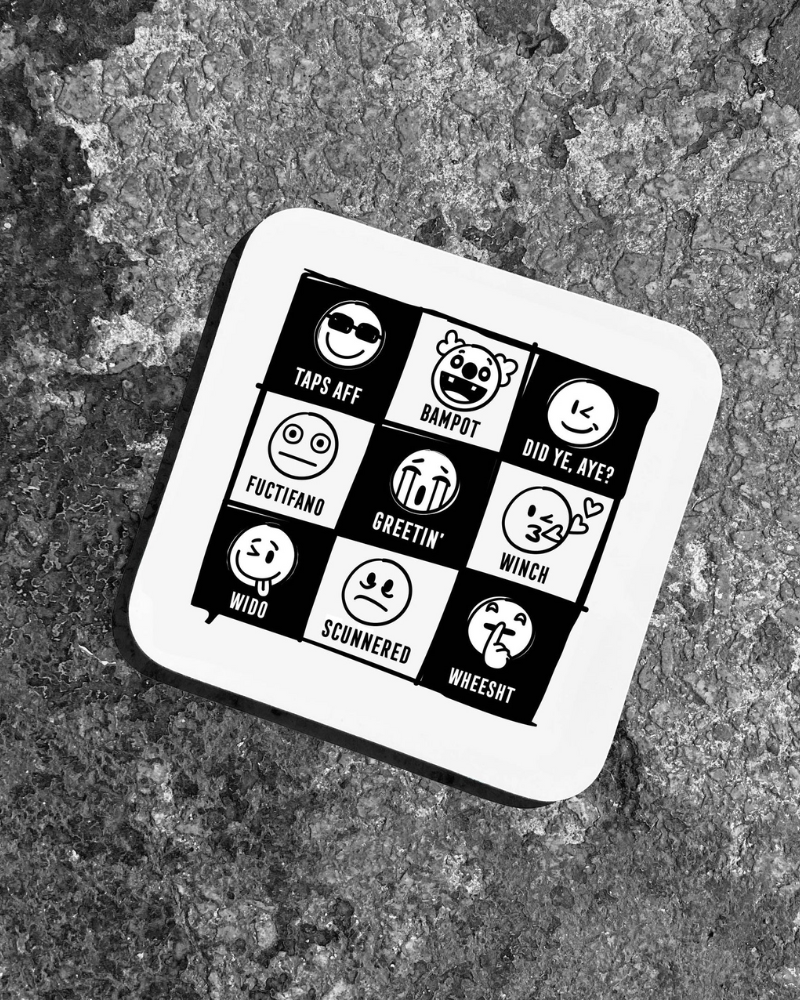 Scottish Emoji Coaster
