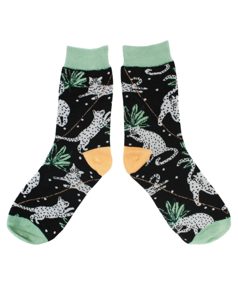 Feline Socks Pack Of 2