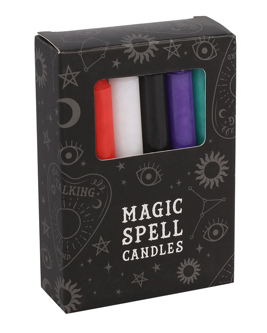 Set of 12 Mixed Magic Spell Candles