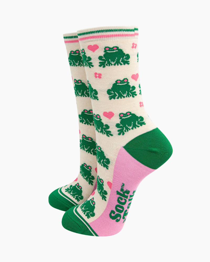Kissing Frogs Ladies Socks