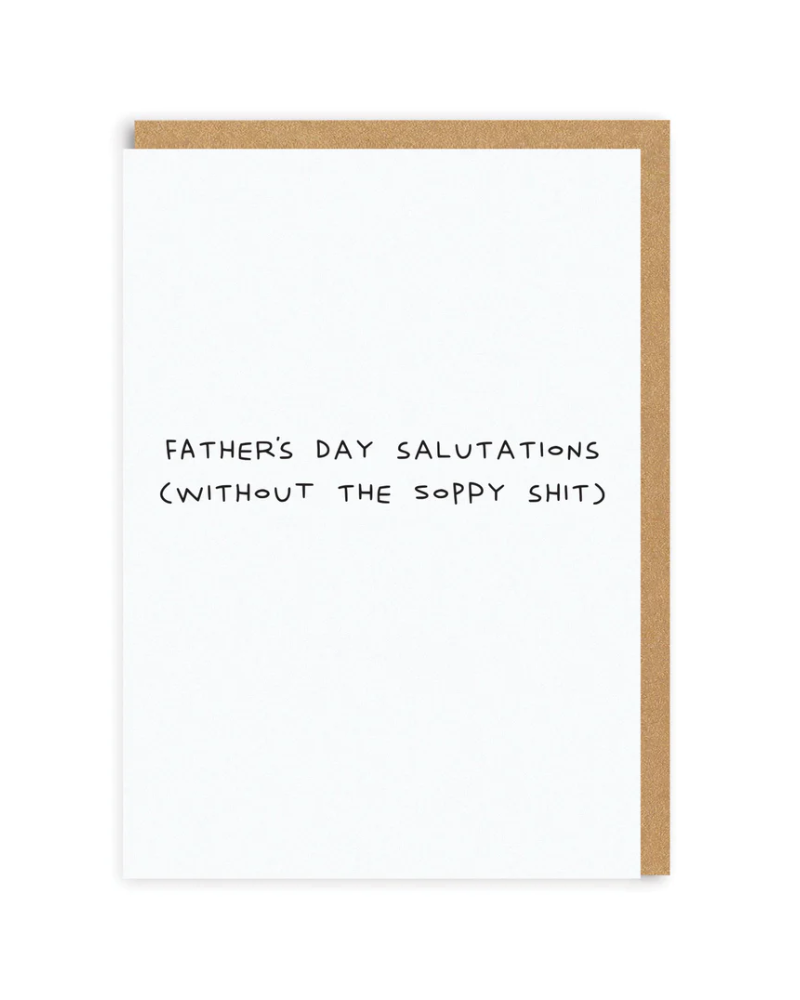 Father's Day Salutations Greeting Card