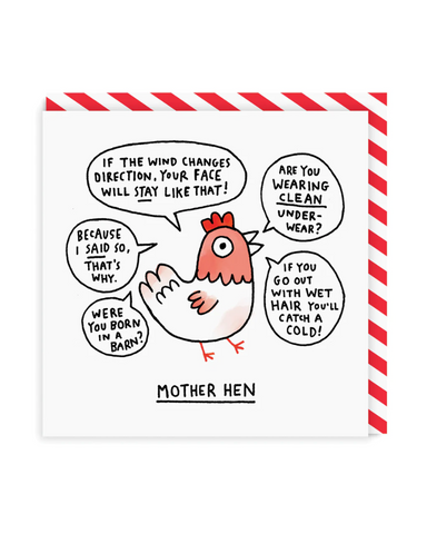 Mother Hen Greeting Card