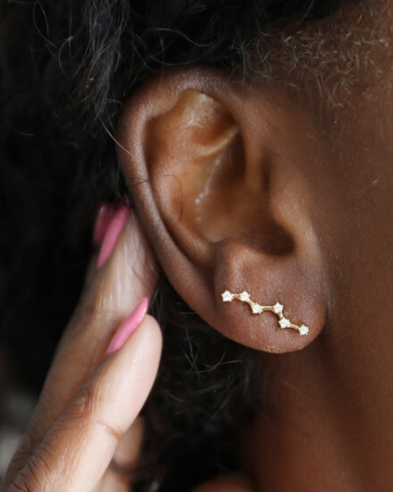 Constellation Star Stud Earrings