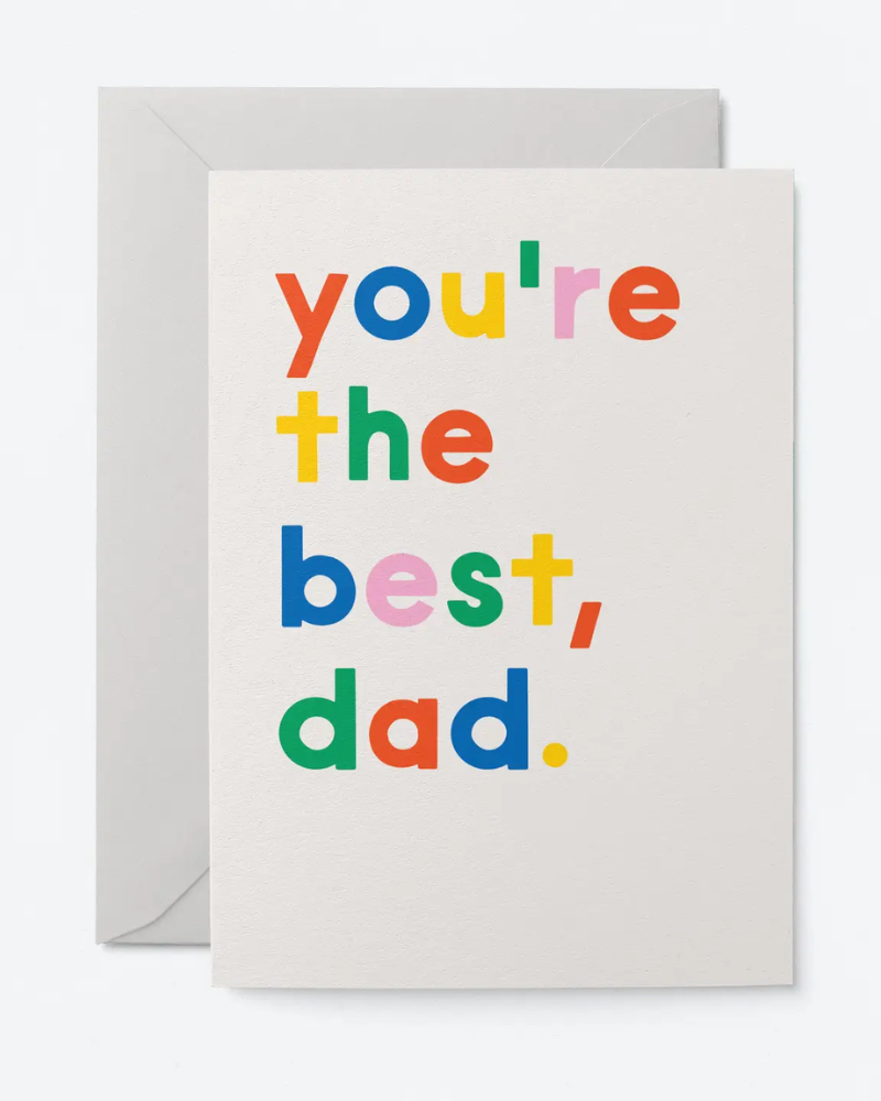 Best Dad Greeting Card