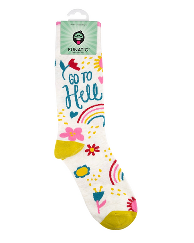 Unisex Go To Hell Socks