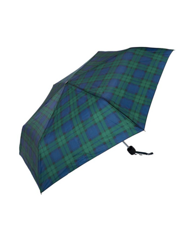 Scottish Tartan Compact Umbrella Assorted