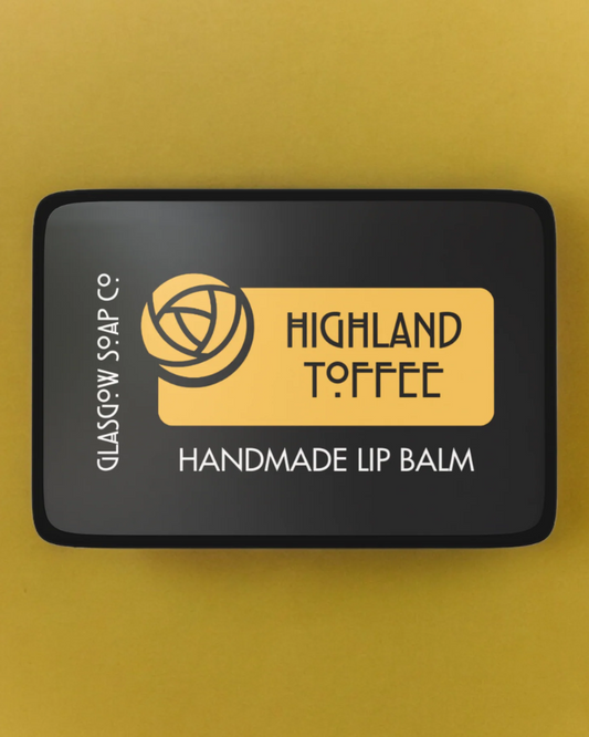 Scottish Highland Toffee Scented Glasgow Lip Balm