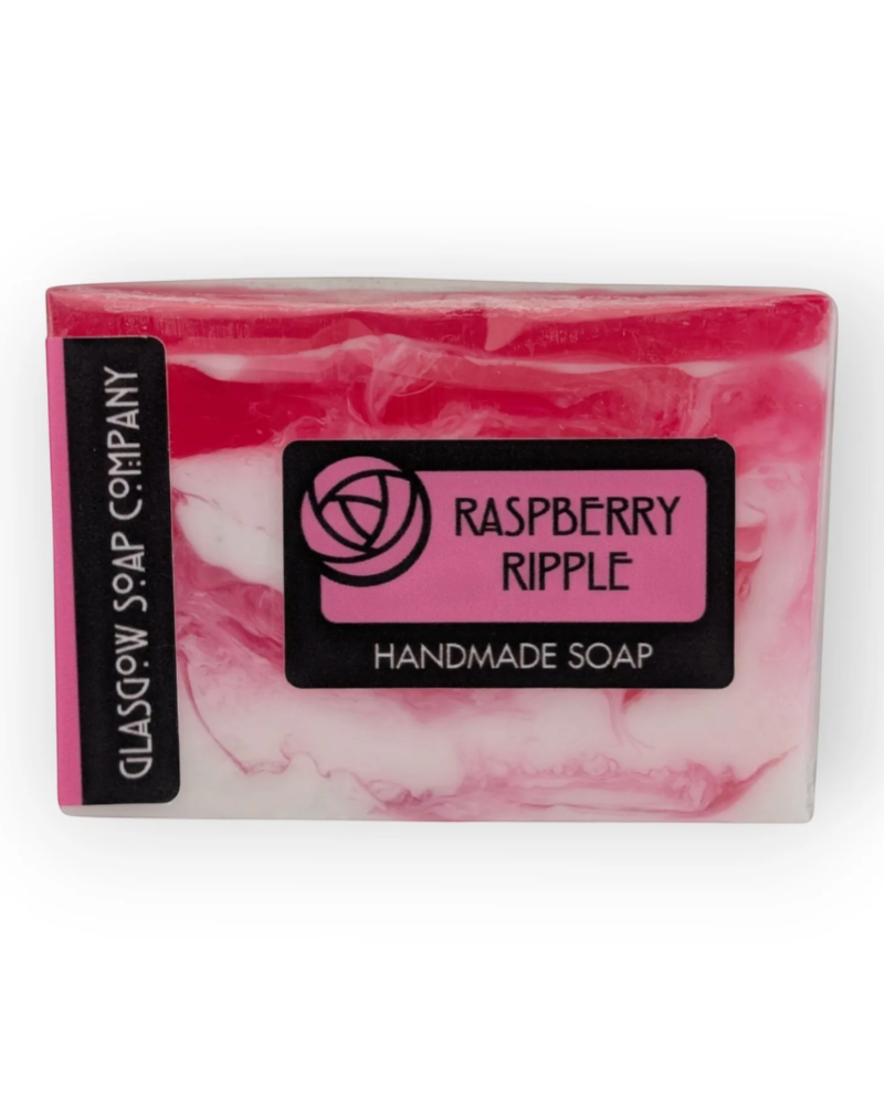 Raspberry Ripple Scented Glasgow Soap