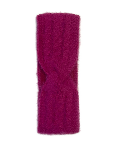Slim Knitted Wool Headwarmer Assorted Colours