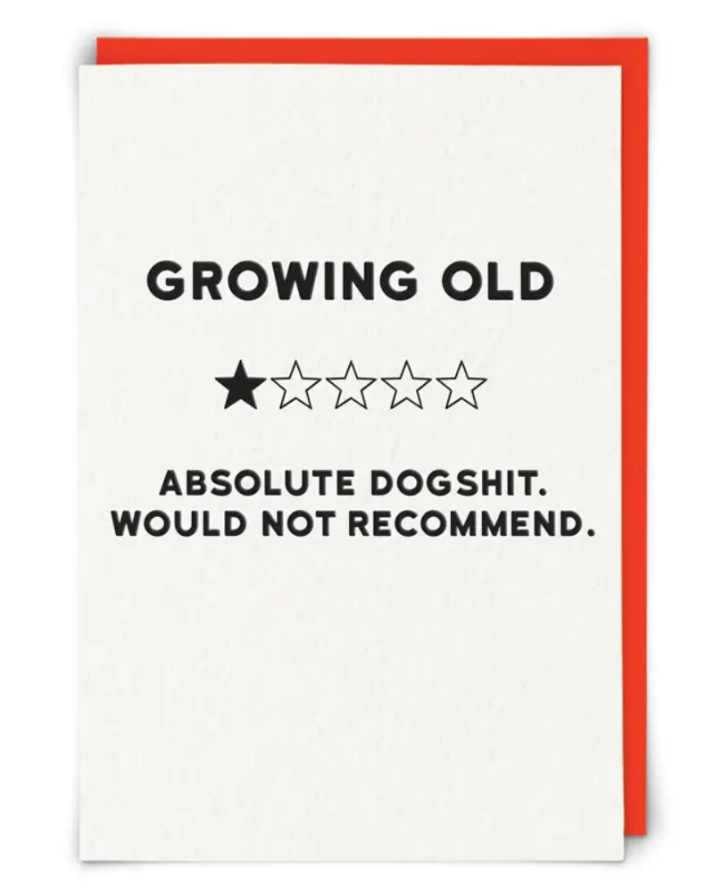 Growing Old Greeting Card