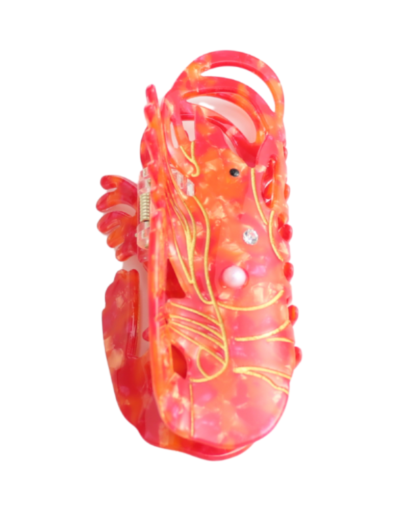 Lobster Crayfish Hair Claw Clip