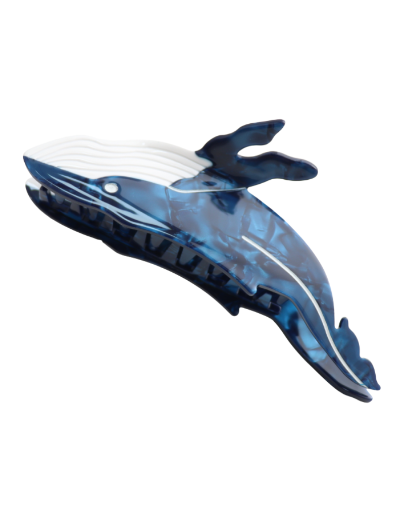 Humpback Whale Hair Claw Clip