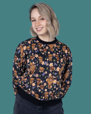 Highland Cow Unisex Sweatshirt