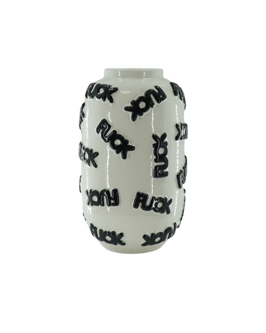 Ceramic "FUCK" Vase
