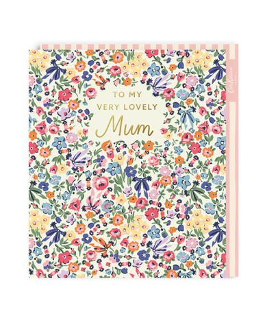 To My Very Lovely Mum Greeting Card