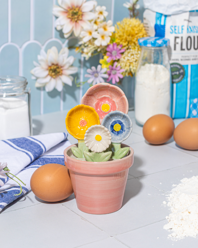 Flower Pot Measuring Spoons
