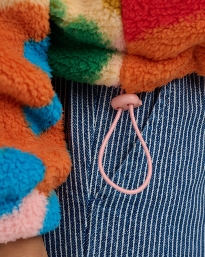 Hartley Abstract Floral Zip Up Fleece by Sugarhill Brighton