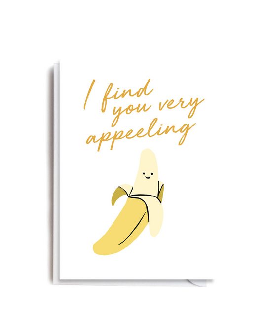 Very Appeeling Greeting Card