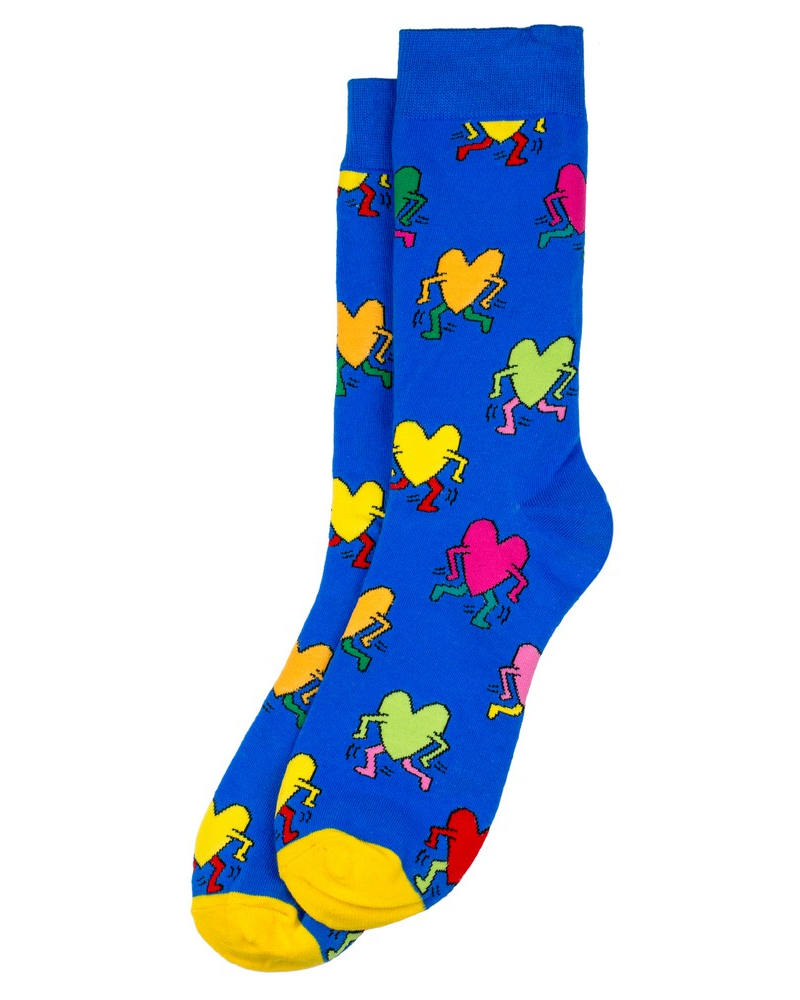 Men's Keith Haring Untitled (hearts) Socks