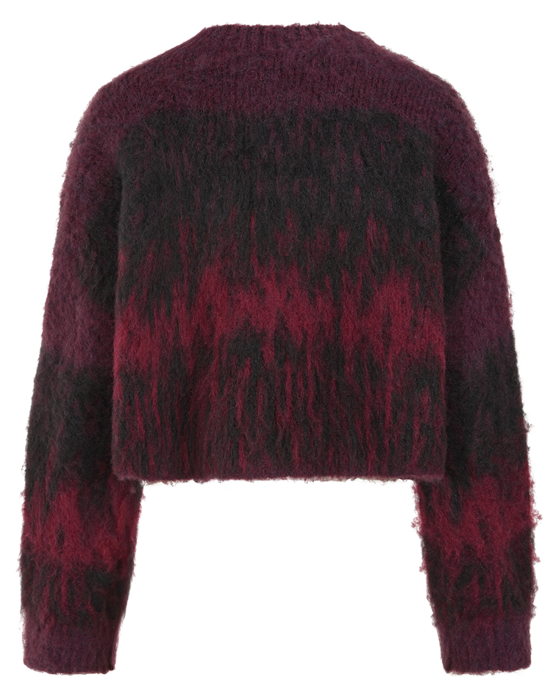 Arwen Burgundy Gradient Jumper