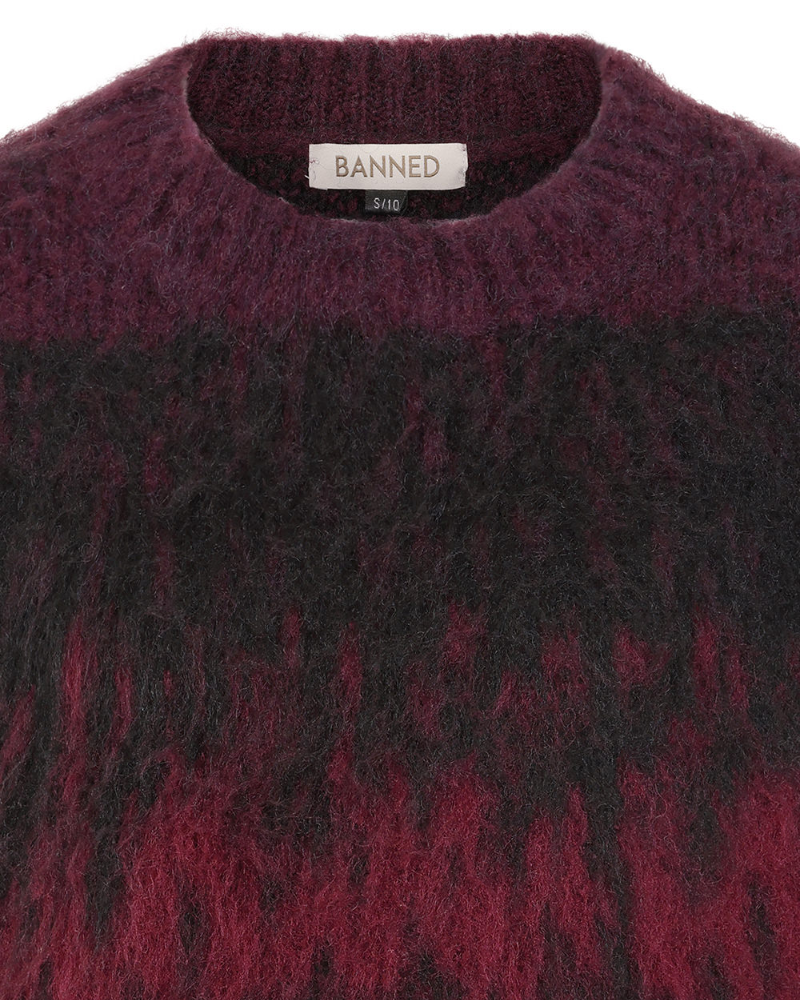 Arwen Burgundy Gradient Jumper