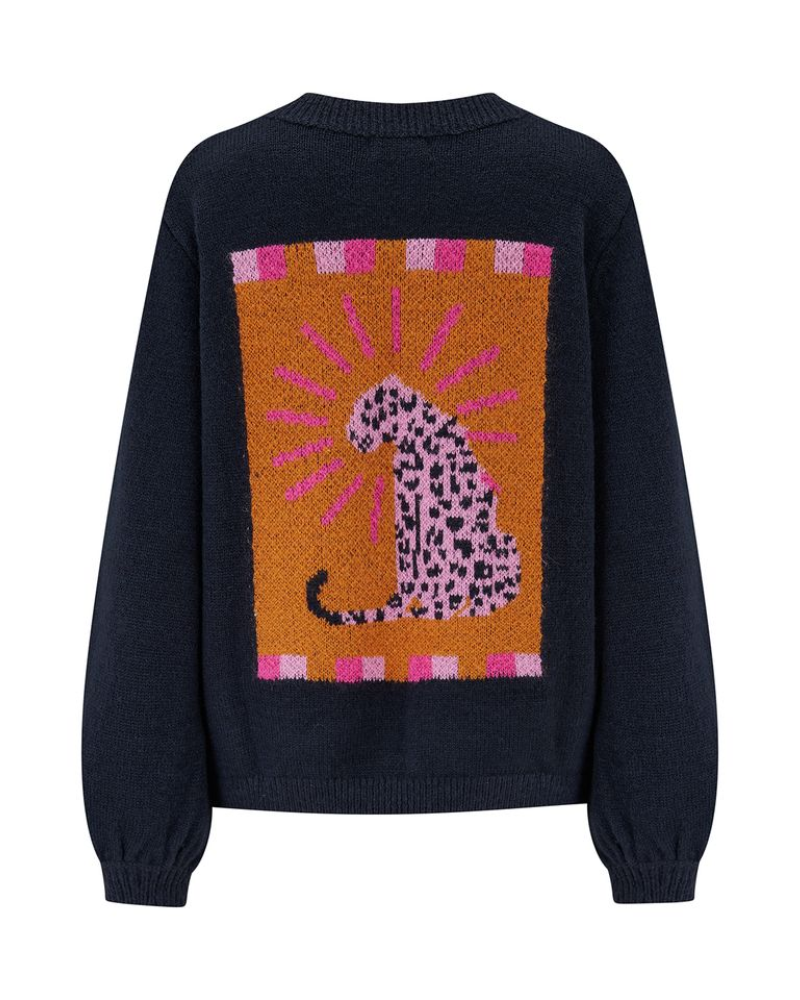 Essie Leopard Rays Jumper Sugarhill Brighton