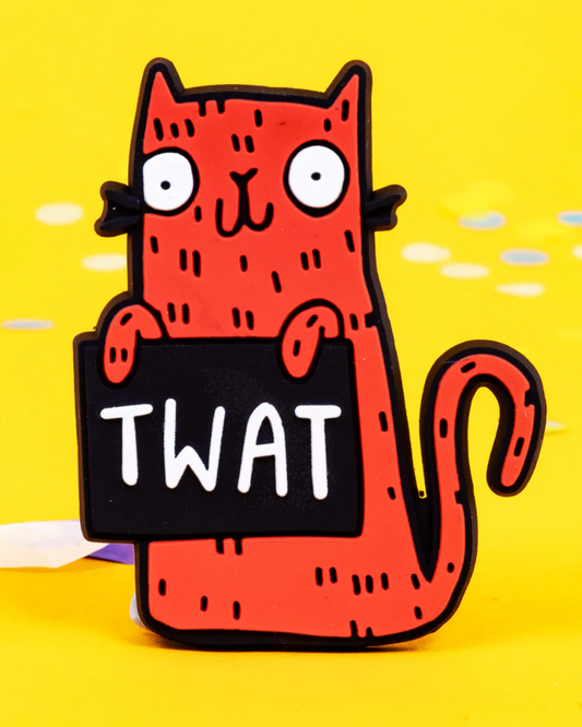 Twat Sweary Cat Magnet
