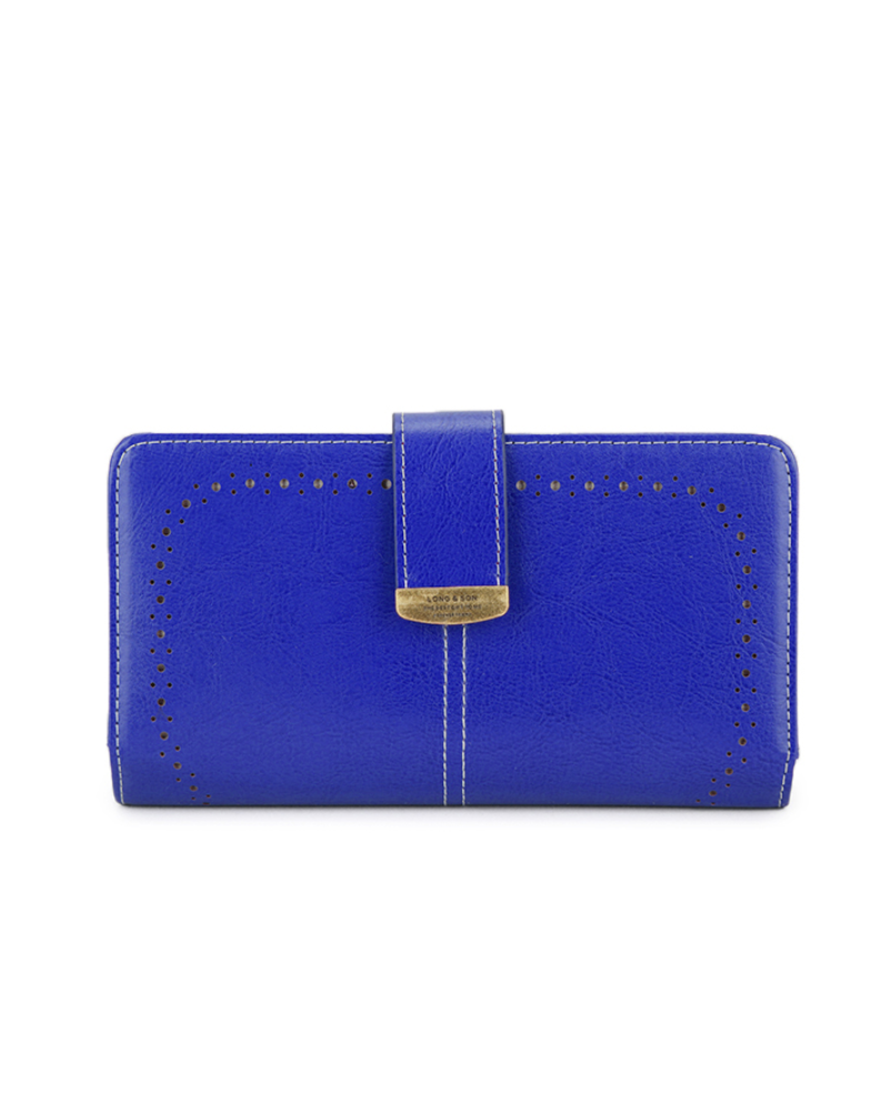 Embossed Long Wallet