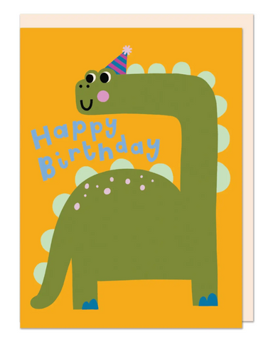 Happy Birthday Dino Card