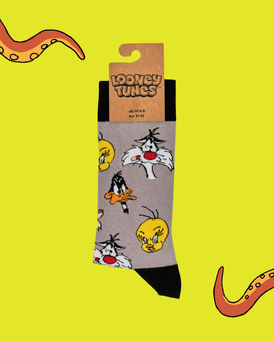 Looney Tunes Crew Socks