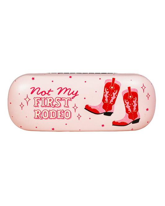Not My First Rodeo Glasses Case