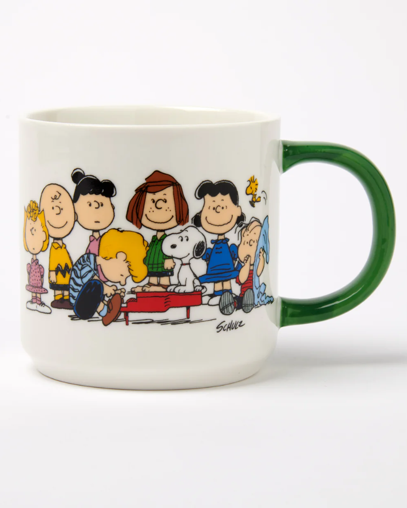 Peanuts Snoopy Gang & House Mug