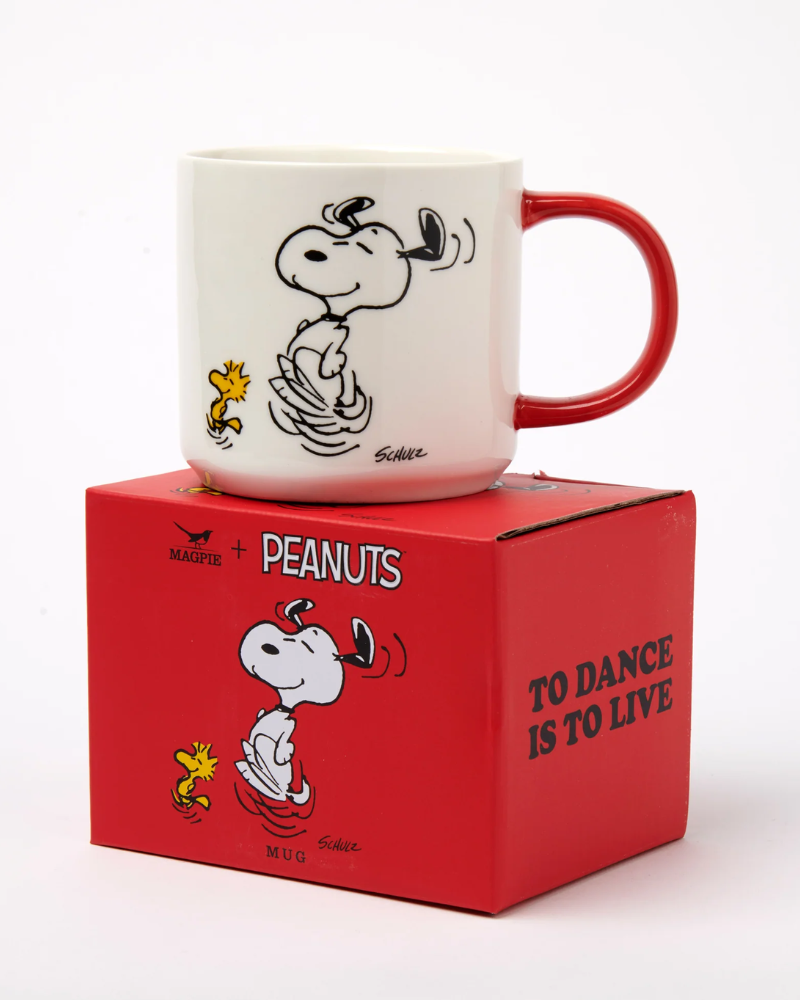 Peanuts Snoopy To Dance is to Live Mug