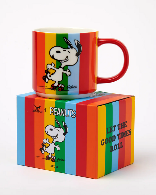 Peanuts Snoopy Let The Good Times Roll Mug