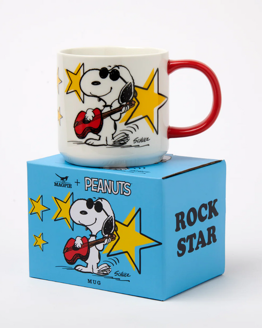 Peanuts Snoopy Rock Star Mug