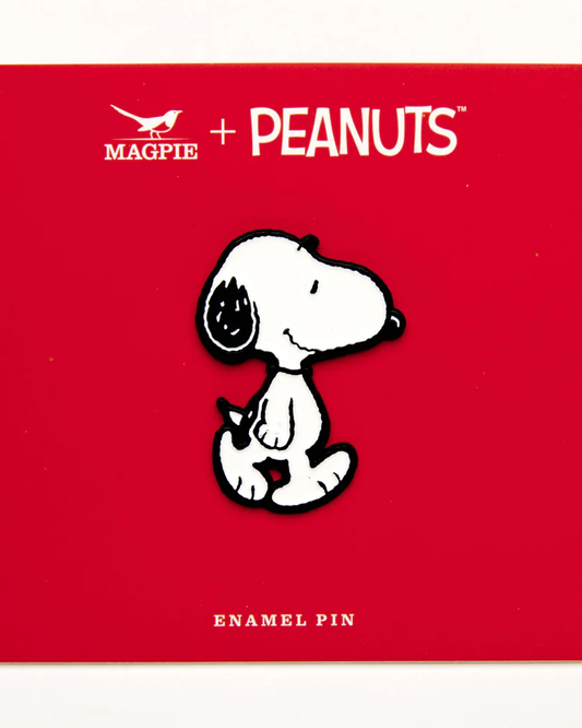 Peanuts Snoopy Friends Forever Enamel Pin Badge