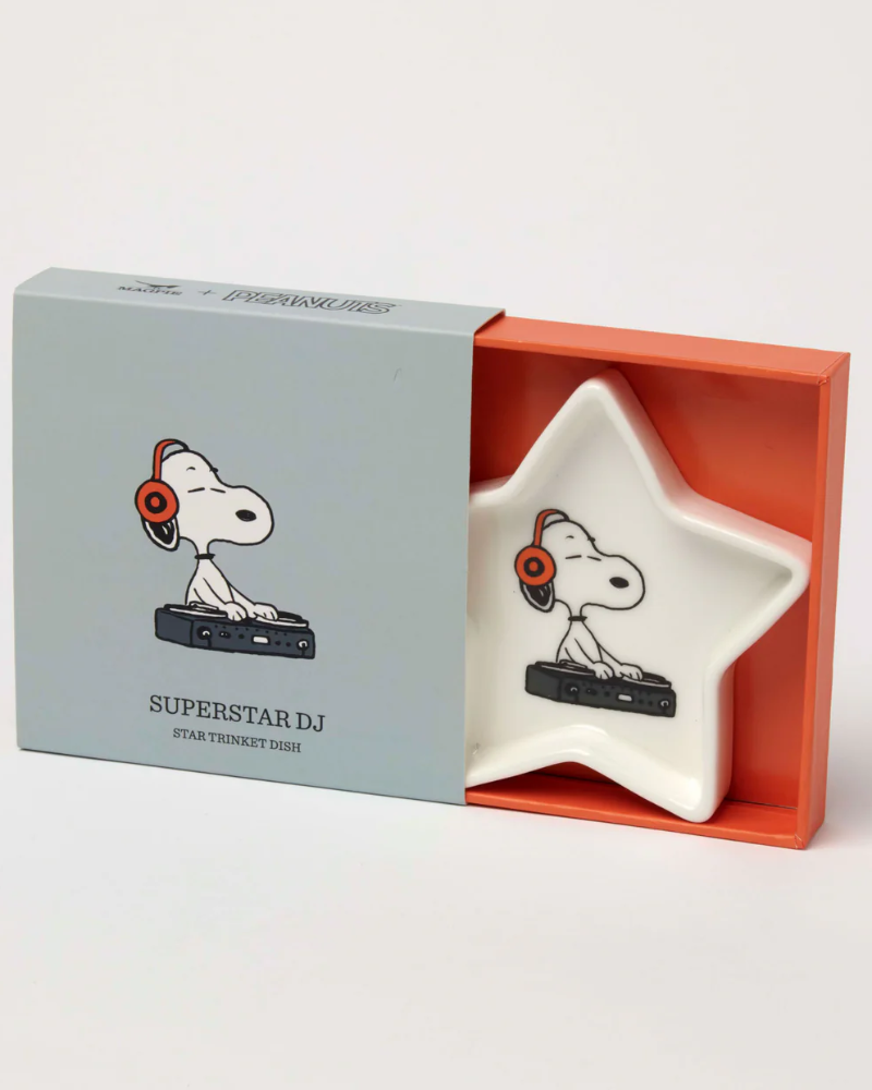 Peanuts Snoopy Superstar DJ Trinket Dish